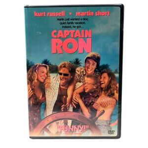 Captain Ron (DVD, 2002) New Factory Sealed Kurt Russell Martin Short